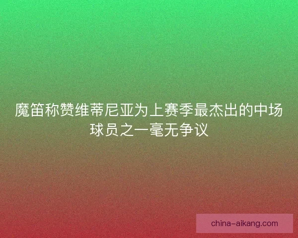 魔笛称赞维蒂尼亚为上赛季最杰出的中场球员之一毫无争议